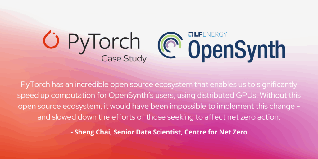 PyTorch LF Energy OpenSynth Case Study